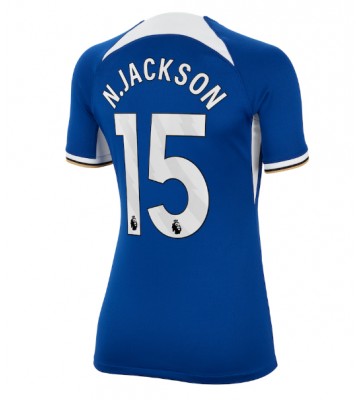 Chelsea Nicolas Jackson #15 Primera Equipación Mujer 2023-24 Manga Corta